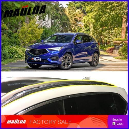 Aluminium Alloy silver color Car Roof Rack Rails Luggage Carrier Baggage for CDX 2016 2017 2018