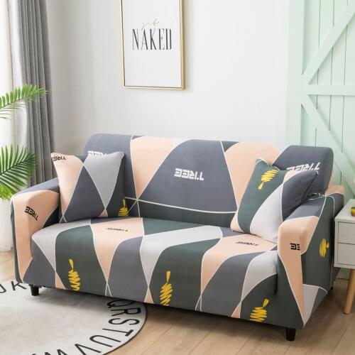 Sofa Cover Stretch 3 Seater for Living Room funda sofa Chair Couch Cover Home Decor Corner Couch Cover Slipcovers 1/2/3/4 Seater