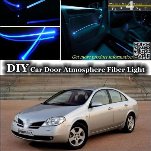 For Nissan Primera For Infiniti G20 interior Ambient Light Tuning Atmosphere Fiber Optic Band Lights Door Panel illumination