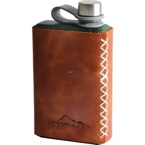 Double layer stainless steel nonsense outdoor mini cup clean and durable shiny drop strap attachment carabiner camping accessory