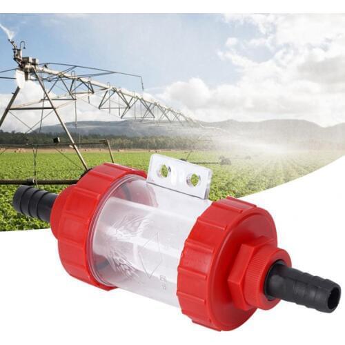 G3/4in 1in garden sprinkler Agricultural In-Line Mesh Filter High Flow Water Pump Transparent Filter Watering System