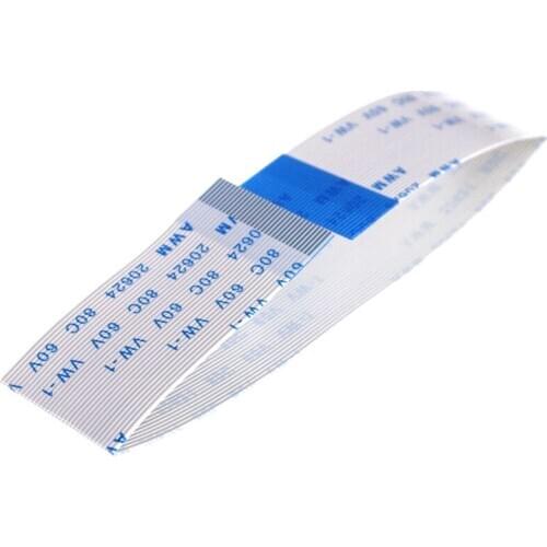 1000pcs 0.5 mm 24 pin 200mm length Flexible Flat Ribbon Cable FPC FFC Connect Cable reverse / different ends ZIF connection