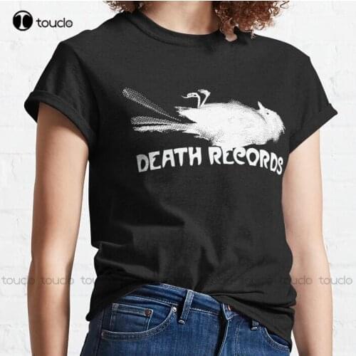 New Death Records Label Classic T-Shirt Women Mens T Shirts Cotton Tee Shirt S-3Xl