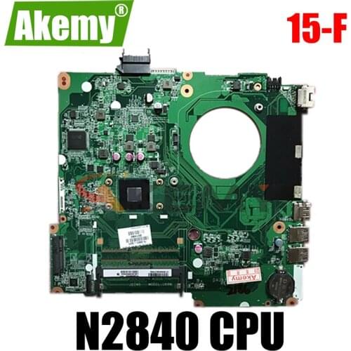 For HP 15-F Laptop Motherboard 786899-501 786899-001 M0DEL U88M DAU88MMB6A0 With SR1YJ n2840 CPU Mainboard 100% Tested Fast Ship