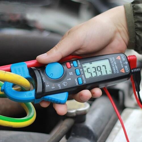 SEAYA True RMS Clamp Meter Multimeter Current Clamp Professional Car Repair Digital Multimeter DC AC Current Voltage Indicator