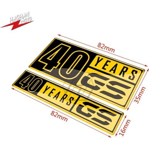 For BMW F700GS F800GS F850GS G310GS F650GS R1200GS R1250GS Decals 40 Years GS Decals