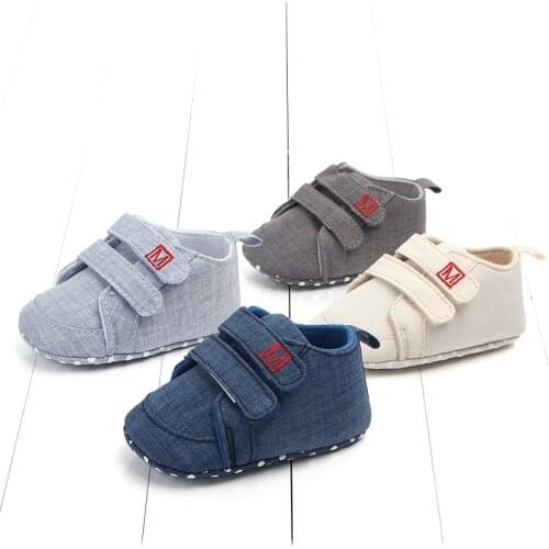 Newborn Toddler Shoes Classic Canvas Baby Shoes First Walker Fashion Baby Boys Girls Shoes Cotton Casual Shoes Baby Girl Sneaker