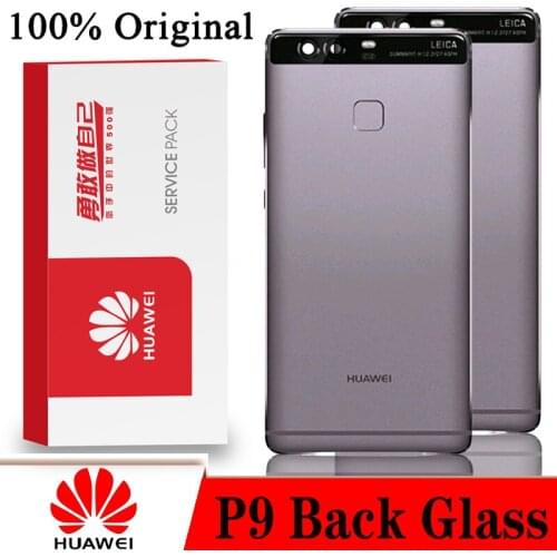 Original Back Cover for HUAWEI P9 Spare Parts Back Battery Door Housing with Camera Frame Repair Parts