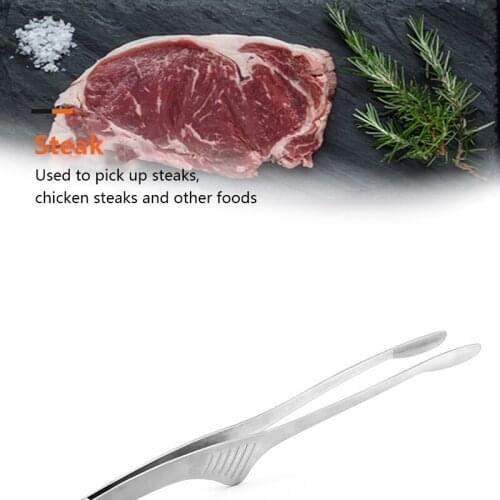 304 Stainless Steel Barbecue Food Clip BBQ Tongs Stainless Steel Kitchen Tools Multifunction Grill Tools Cooking BBQ Accessorie