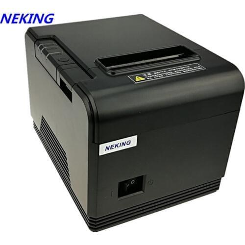 Brand new 80mm thermal receipt bill printer automatic cutting machine printing speed Fast Supermarket retail store POS printer