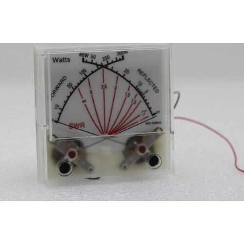 US Standing Wave Meter Head Radio Station Power Meter Transmitter with Backlight 12V SWR Watt Meter