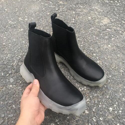 High Street Brand Rric Owens Shoes Womens Sneakers Streetwear Mens Sneakers Shoes Men Shoe Original Mens Casual Shoes