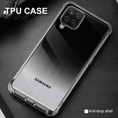 Protect Air Bag Case For Samsung Galaxy A12 A32 A51 A52 A71 A72 F62 M62 Phone Protector Cover Transparent Phone Case Shell