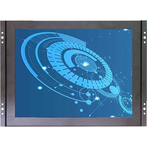 Factory Price Desktop Wall Mount 12 Inch Industrial Open Frame TFT LCD Touch Capacitance Screen Monitor