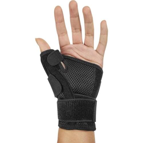 1Pc Recovery Thumb Brace Splint Wrist Support For Arthritis Fracture Strain Fits Both Hands Wrist Thumb Immobilizer Sport Safety