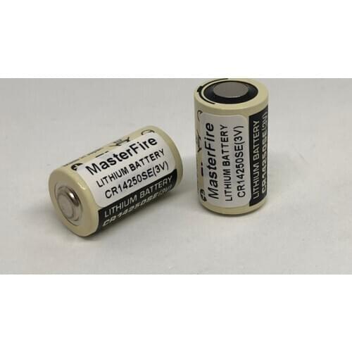 2pcs/lot MasterFire Original FDK CR14250SE 14250 3V Lithium Battery Industrial Control CNC PLC Batteries CR14250SE(3V)