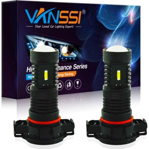 5202 5201 LED Fog Light Bulbs 2800lm Super Bright PS19W LED Bulbs DRL for Cars 6000K White