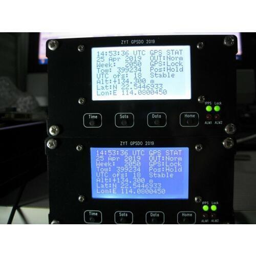 Free shipping 2019 Symmetricom LCD GPSDO 10MHz 1PPS OCXO GPS Disciplined Oscillator UTC Time