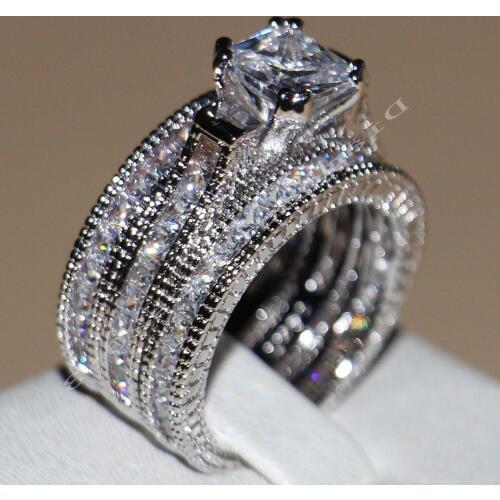 Choucong White Rings