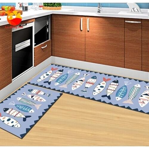 Piano Key Note Pattern Household Doormat Animal Stone Tree Color Carpet Kitchen Home Decoration Carpet Mat