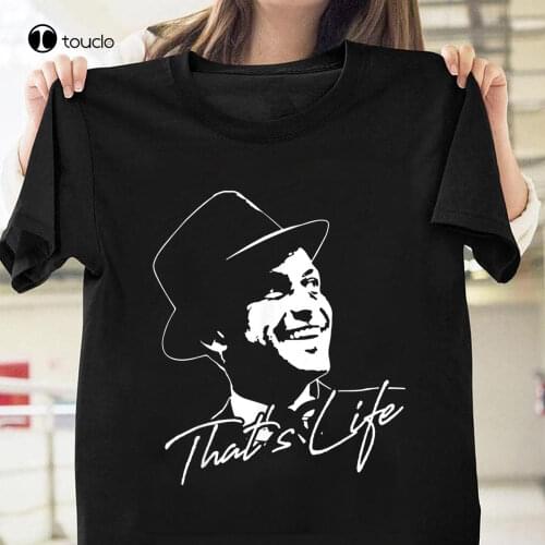 ThatS Life Frank Sinatra Pop Jazz Retro Music Fan Unisex T Shirt S-3Xl Black