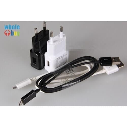 Good quality 5V 2A US EU UK Plug wall charger power adapter for Samsung Original V8 USB cable free shipping 150pcs/lot