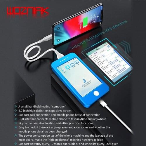 JCID iDetector Intelligent Handheld JC iDetector Tool Phone Detector Fault Tester Support Full all Series iOS Devices for iPhone
