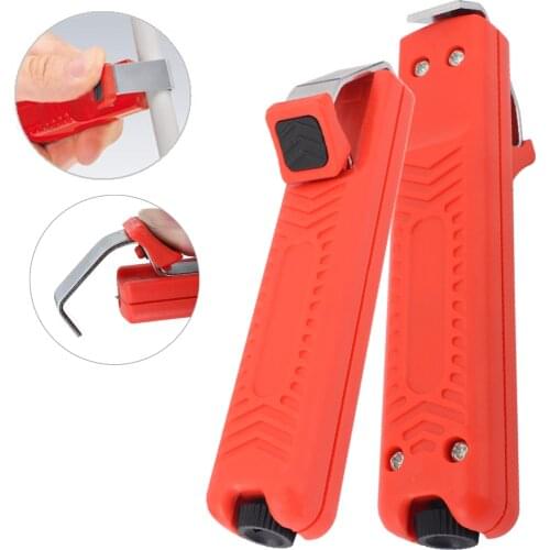 Cable knife LY25-2 Wire Stripper Stripping Cutter 12.3cm/ 4.84" Plier Crimping Tool For PVC Rubber Cable