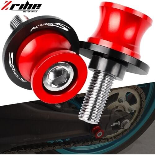 For BMW K1300 S K1300S 2009 2010 2011 2012 2013 2014 2015-2017 Motorcycle CNC Swingarm Spools Stand Screws Modified Accessory