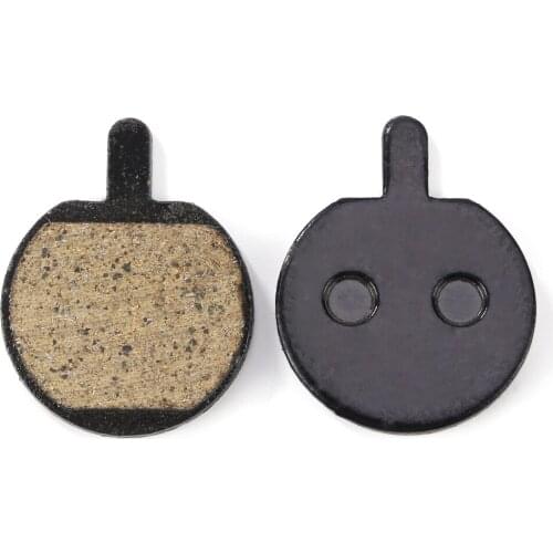 1 Pair 10 inch Electric Scooter Resin Disc Brake Pads for Kugoo M4 Kick Scooter Replacement Parts Friction Plates Black