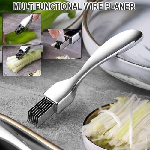 Kitchen Tool Slice Cutlery Kitchen Onion Vegetable Cutter Scallion Cutter Shred Drop Shipping Kitchen Accessories