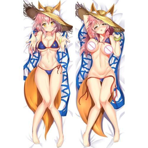 Anime Cartoon Fate/KOHA-ACE Hugging Peach Skin 2 Way Pillow Case Pillow Cover Pilllowcase Gift 86019