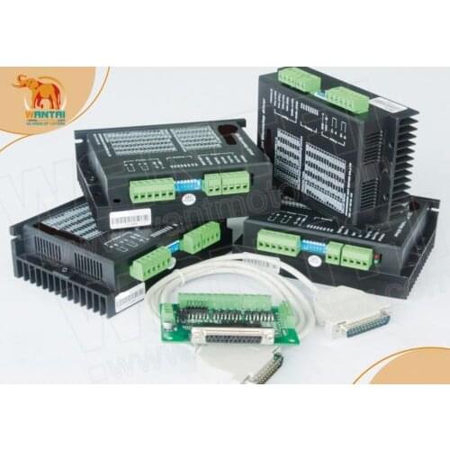 German ship & No Taxes) Nema 34 Wantai Stepper Motor Driver DQ860MA,80VDC/7.8A,256Microsteps CE RoHS