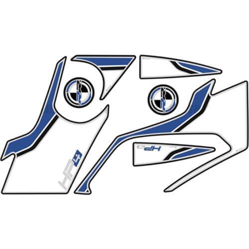 Front Fairing Motor Number Board 3D Gel Protector for BMW S1000RR S1000 RR HP4 2012-2014