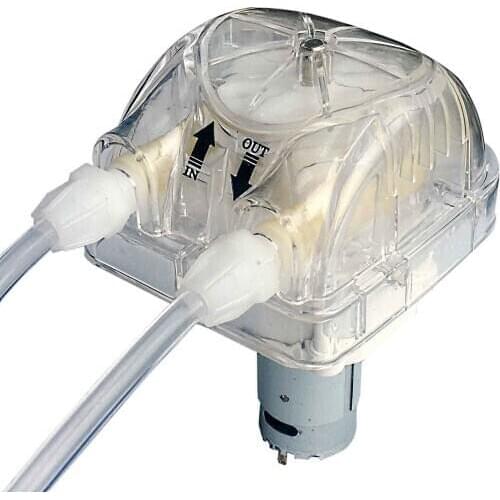 1650ml/min, 30psi, 12Vdc Peristaltic Pump with Exchangeable Pump Head and PharMed BPT peristaltic tube