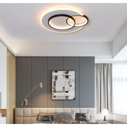 Nordic Bedroom Ceiling Lamp Modern Minimalist Living Room Lamps Creative Net Red LED round Ceiling Lamp Room Lighting lighting
