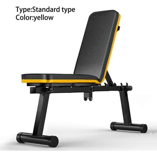Foldable Dumbbell Bench Multifunctional Sit Up Abdominal Bench Weightlifting Training Arm Muscle Fitness Tool 27cm Seat Width
