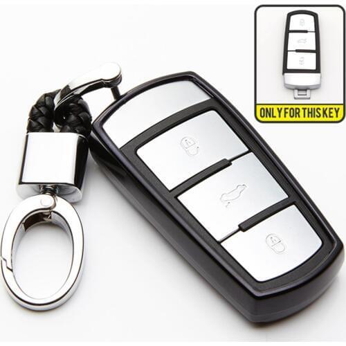 TPU Car Remote Key Shell Cover Case For Volkswagen VW CC Passat B6 B7 Passat 3C CC Maogotan R36 B5 B7L Key Protect Accessories