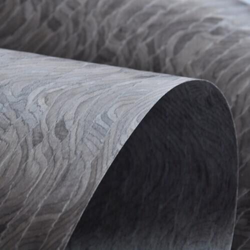 Silver Ebony Wood Veneers Flooring DIY Furniture Natural Material bedroom chair table Skin Size 250x60 cm table Veneer