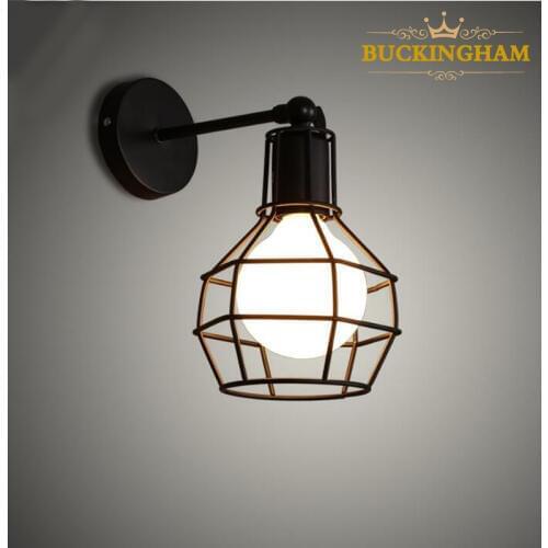 Vintage Wall Lamp American Country Retro Industry Vintage Iron Wall Lamps Vintage Decorative Wall Light