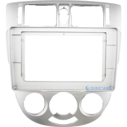 10.1 inch Car Fascia Radio Panel for CHEVROLET Lacetti, Nubira, Optra 2004-2008 (Manual A/C) Facia Dash Kit Bezel Console Plate