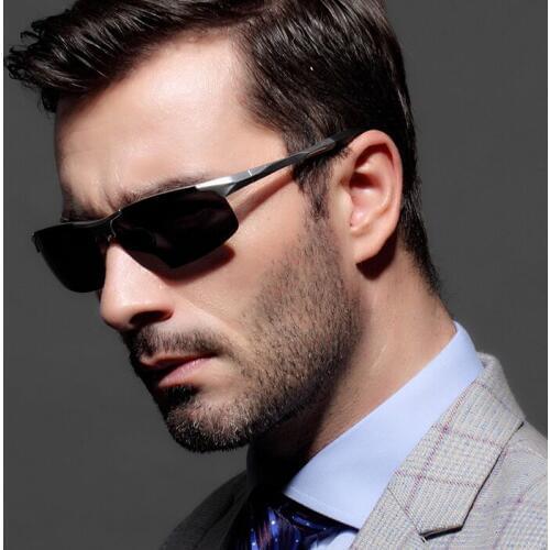 2018 Aluminum Magnesium Alloy Frame Polarized Sunglasses Men Driving Sunglass Mirror Lens Glasses Oculos De Sol R562