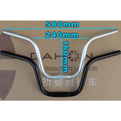 580MM 25.4MM Brompton M Handlebar Swallow Shaped Handlebar Curved Handlebar 140/160MM