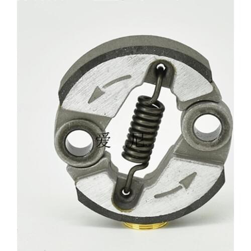 Clutch aluminum for OLEO MAC SPARTA 36 37 38 42 43 44 EFCO EF3600 EF3700 3800 strimmer spring shoe frizione 4191153AR