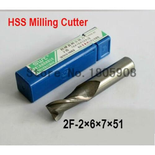 Free Shipping 5 pcs/set 2MM 2 Flute HSS & Aluminium End Mill Cutter CNC Bit Milling Machinery tools Cutting tools.Lathe Tool