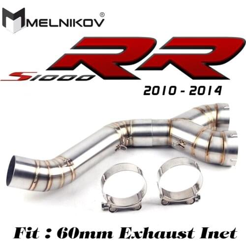 Free Shipping Apply To 2008-2019 Years S1000 Middle S1000RR Motorcycle Performance Exhaust Tailpipe