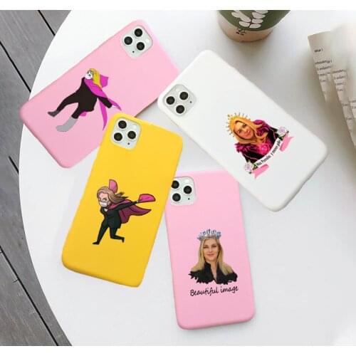 Mighty Grandma Pamela Jiles phone Case For iPhone 11 Pro XS MAX XR X 7 8 6Plus SE 2020 Candy Soft Silicone Phone Cover Bag