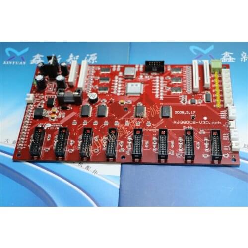 Wit color 2000 3000 Inkjet Printer cartridge board Wit-color Ultra 382 Solvent Printer head board H4H8 XJ380CB-V30.pcb board