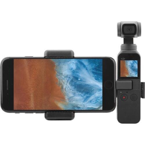 For DJI OSMO Pocket Camera Smart Phone Holder Stand Mount Mobile Phone Holder Handheld Holder Bracket Phone Clip D15