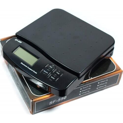 25kg/55lb Weighing Scales Parcel Letter Postage Mail Postal Scale Electronic Digital Shipping Weight Kitchen Shop Commercial LCD